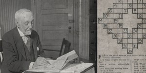 Fotos históricas: El primer crucigrama del mundo (1913)
